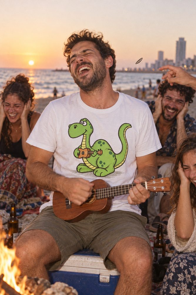 Cotton Tee out in the wild