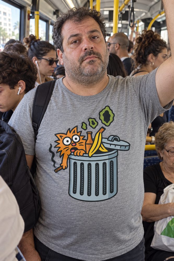Cotton Tee out in the wild
