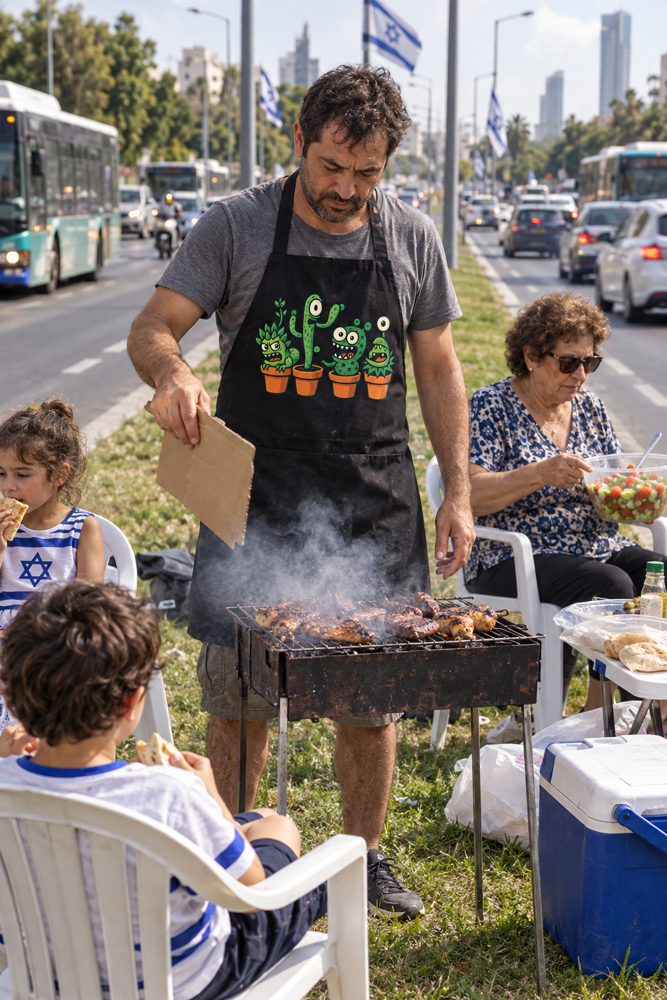 Canvas Apron out in the wild