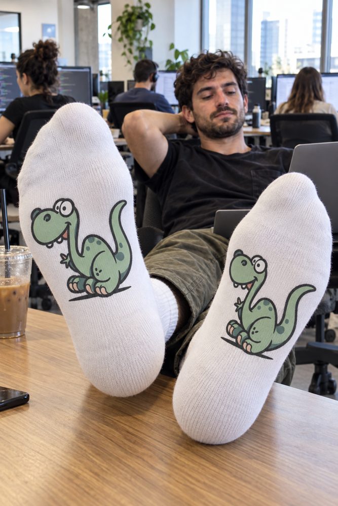 Socks out in the wild