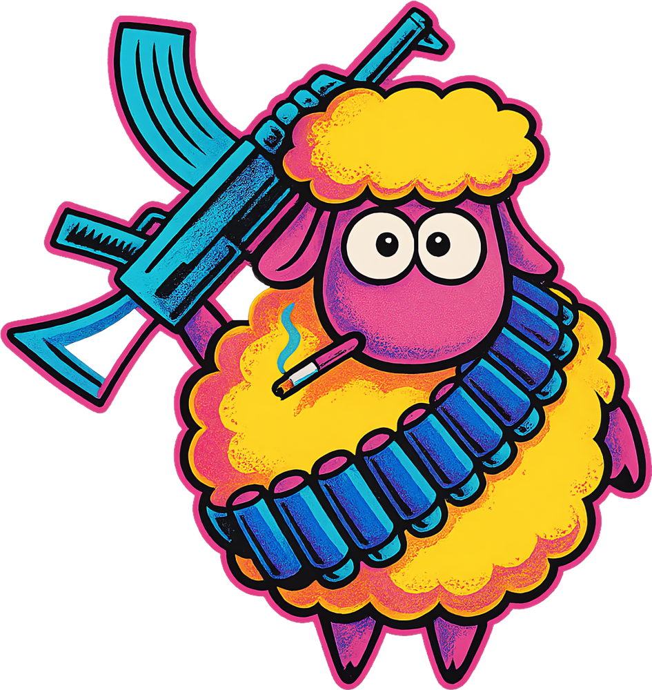 Armed & Fluffy final art