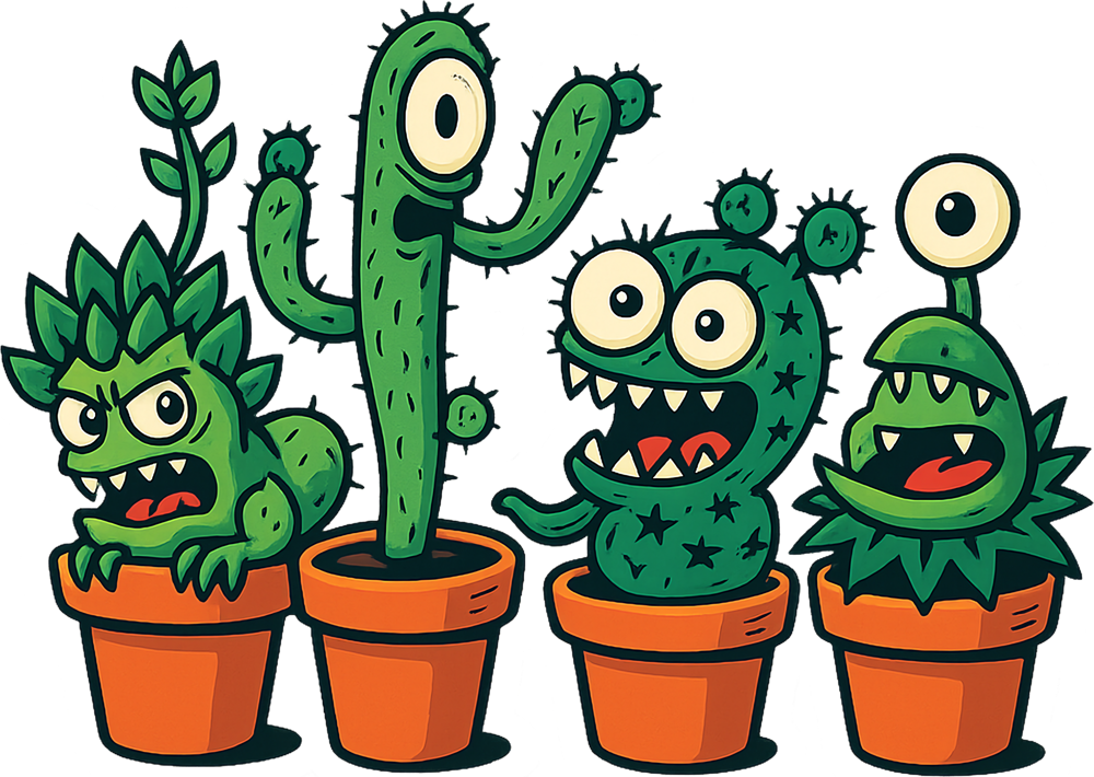 Monster Plants Comic final art