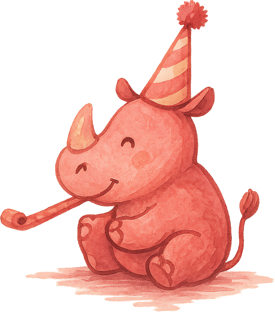 Party Rhino final art